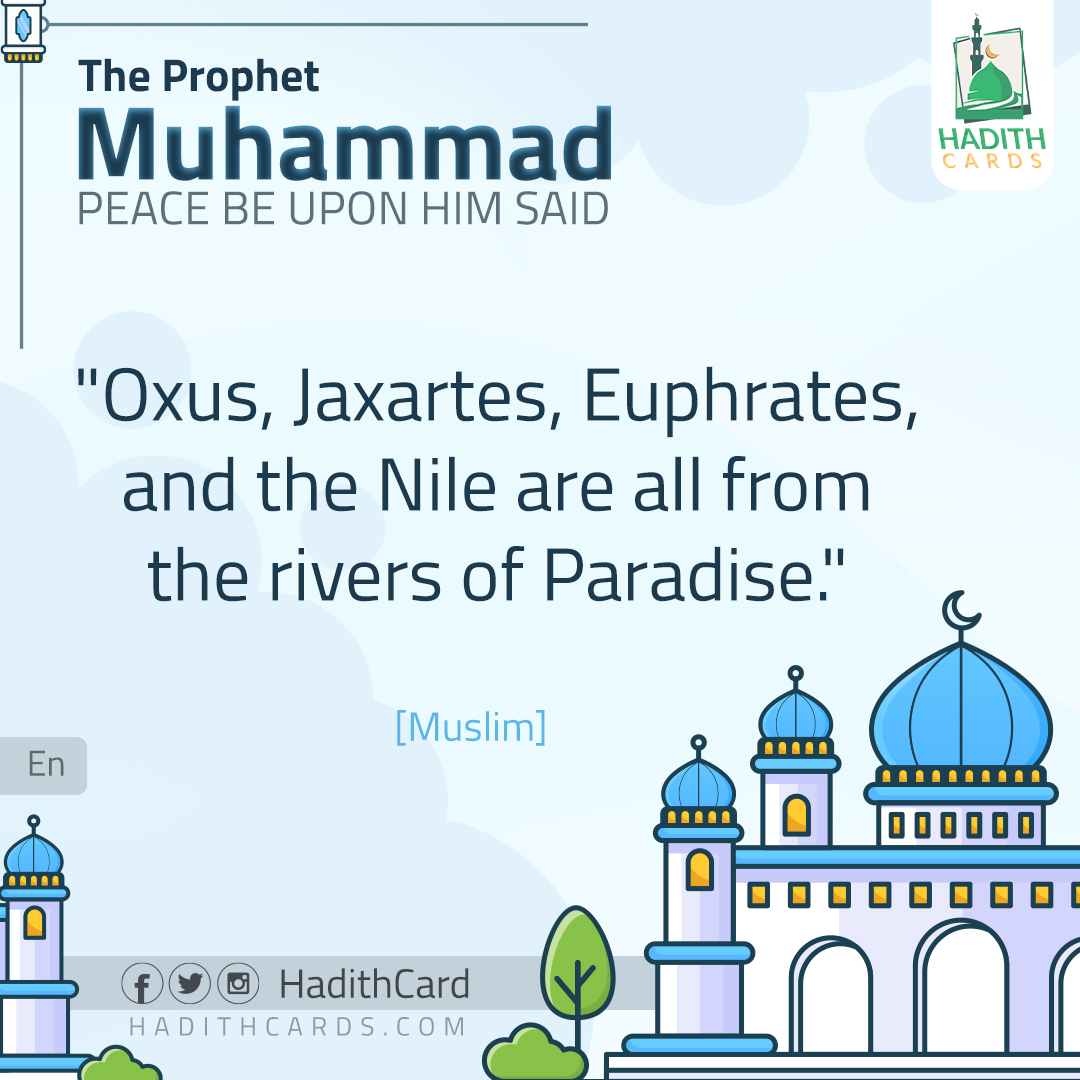 the rivers of Paradise