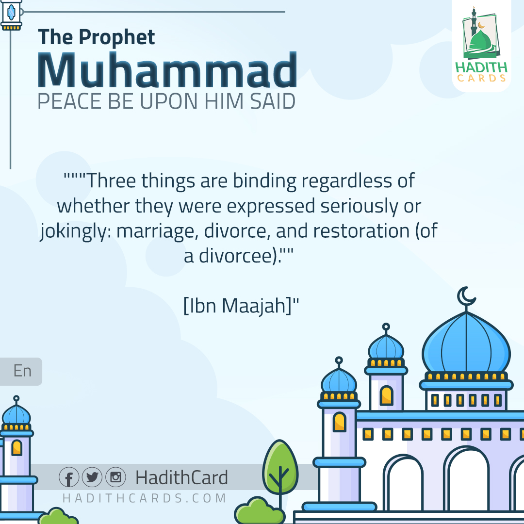 Three things are binding regardless