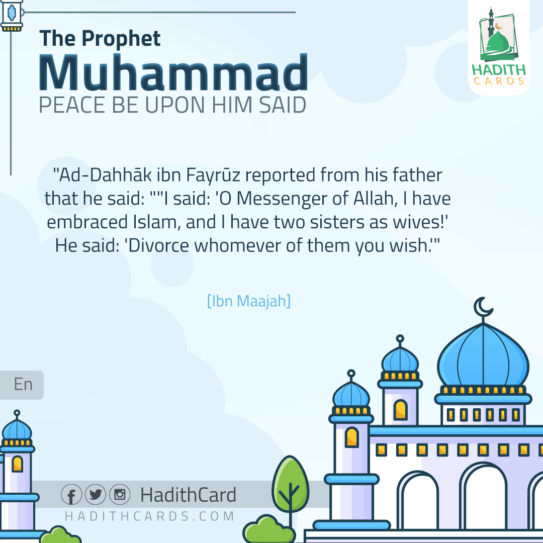 Divorce whomever of them you wish