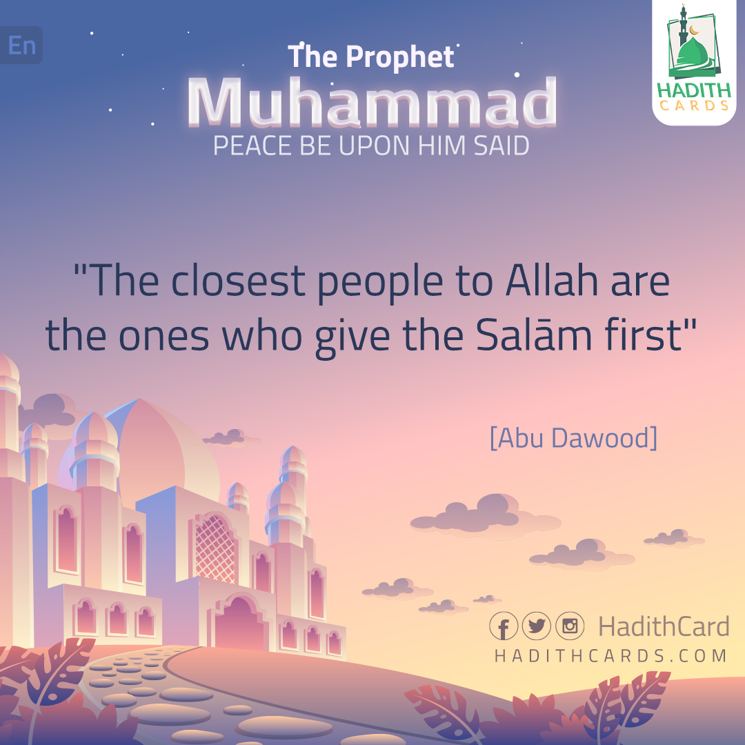 The closest people to Allah