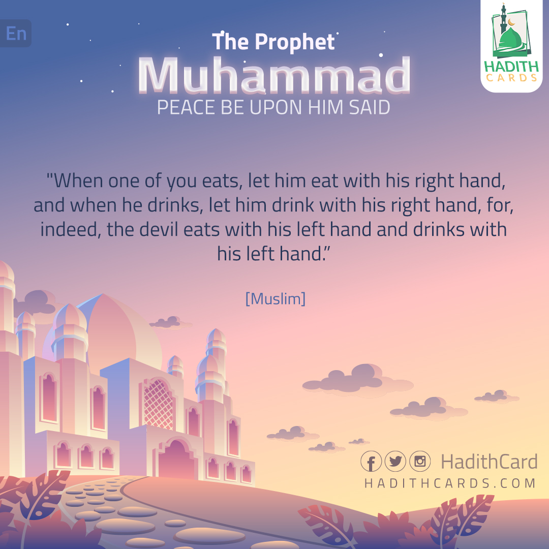 When one of you eats