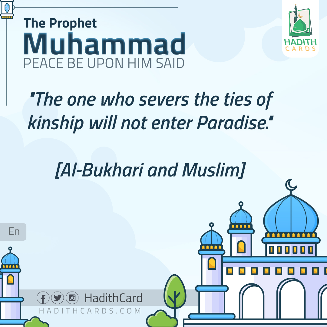 The one who severs the ties of kinship