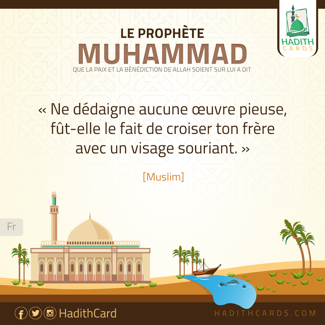 Ne dédaigne aucune œuvre pieuse