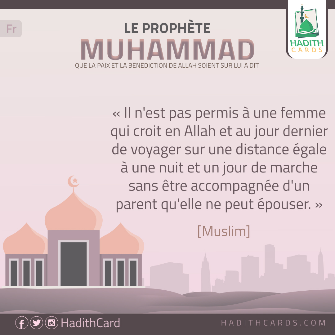 Il n'est pas permis à une femme