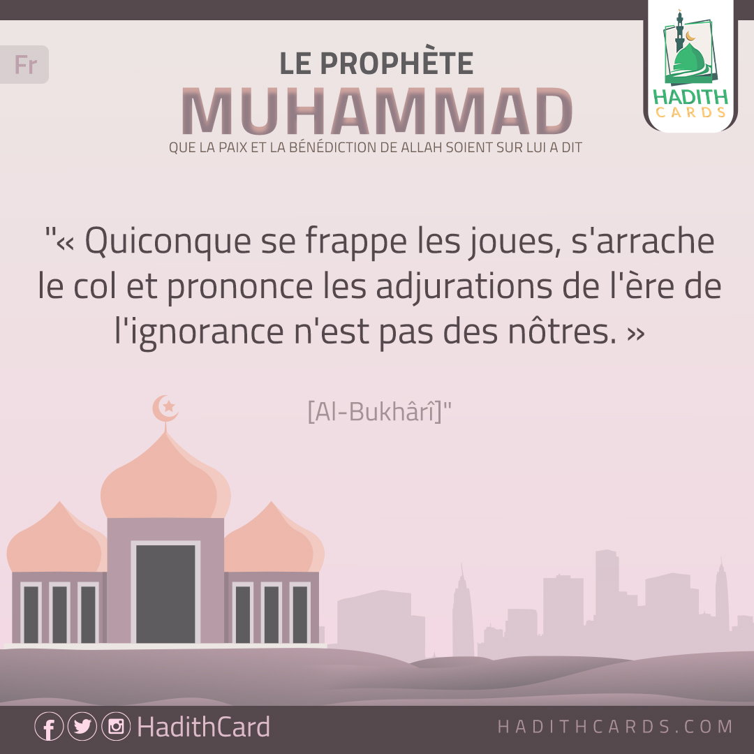 Quiconque se frappe les joues