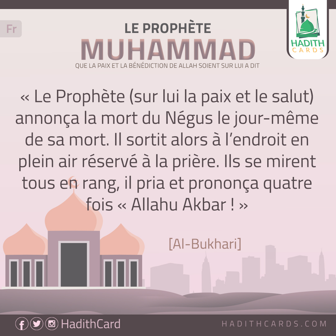 annonça la mort du Négus le jour-même de sa mort