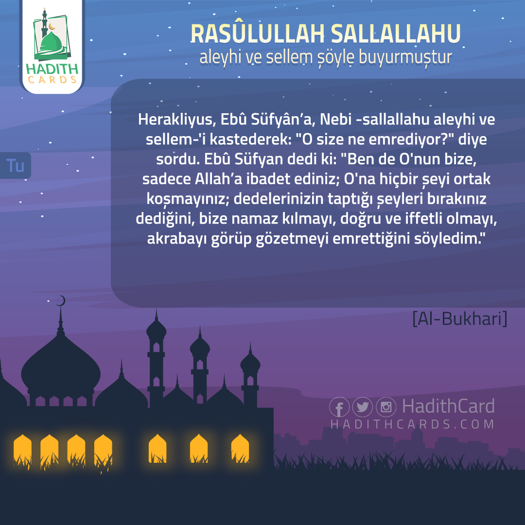 O size ne emrediyor?