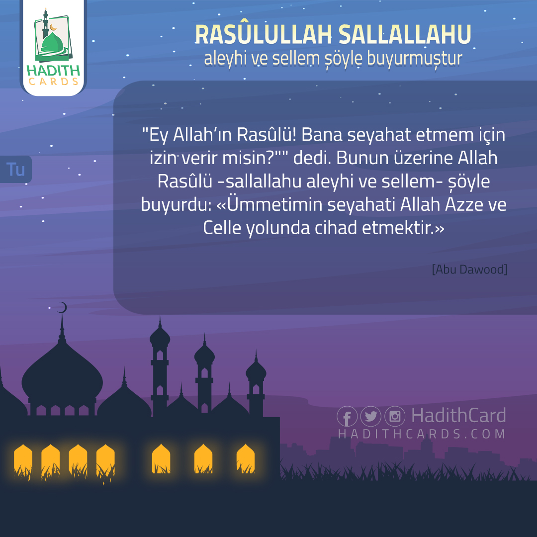 Ey Allah’ın Rasûlü!