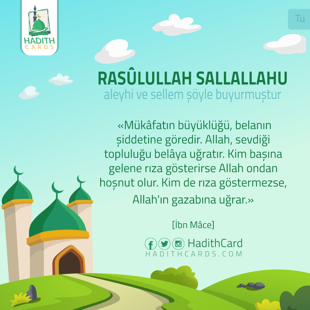 Mükâfatın büyüklüğü