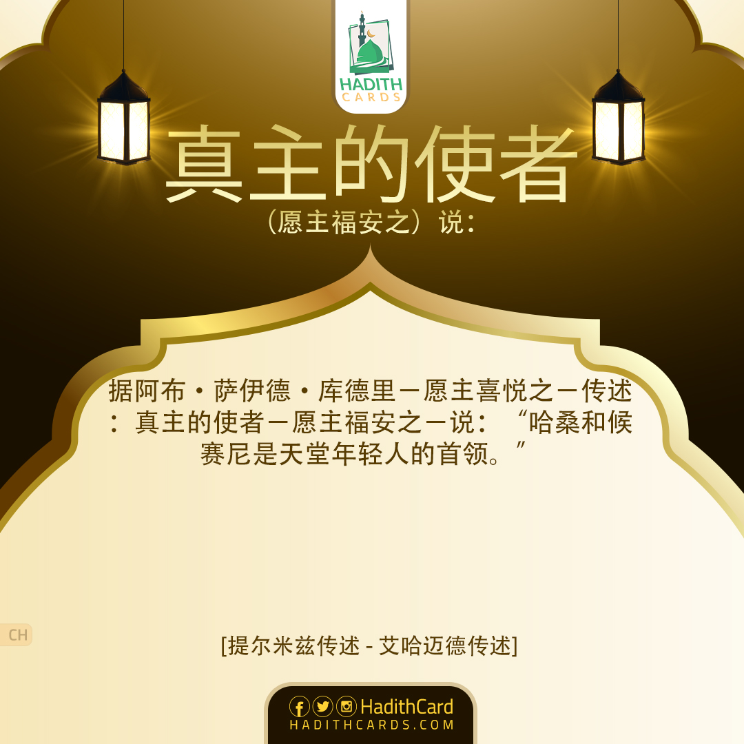 哈桑和候赛尼是天堂年轻人的首领