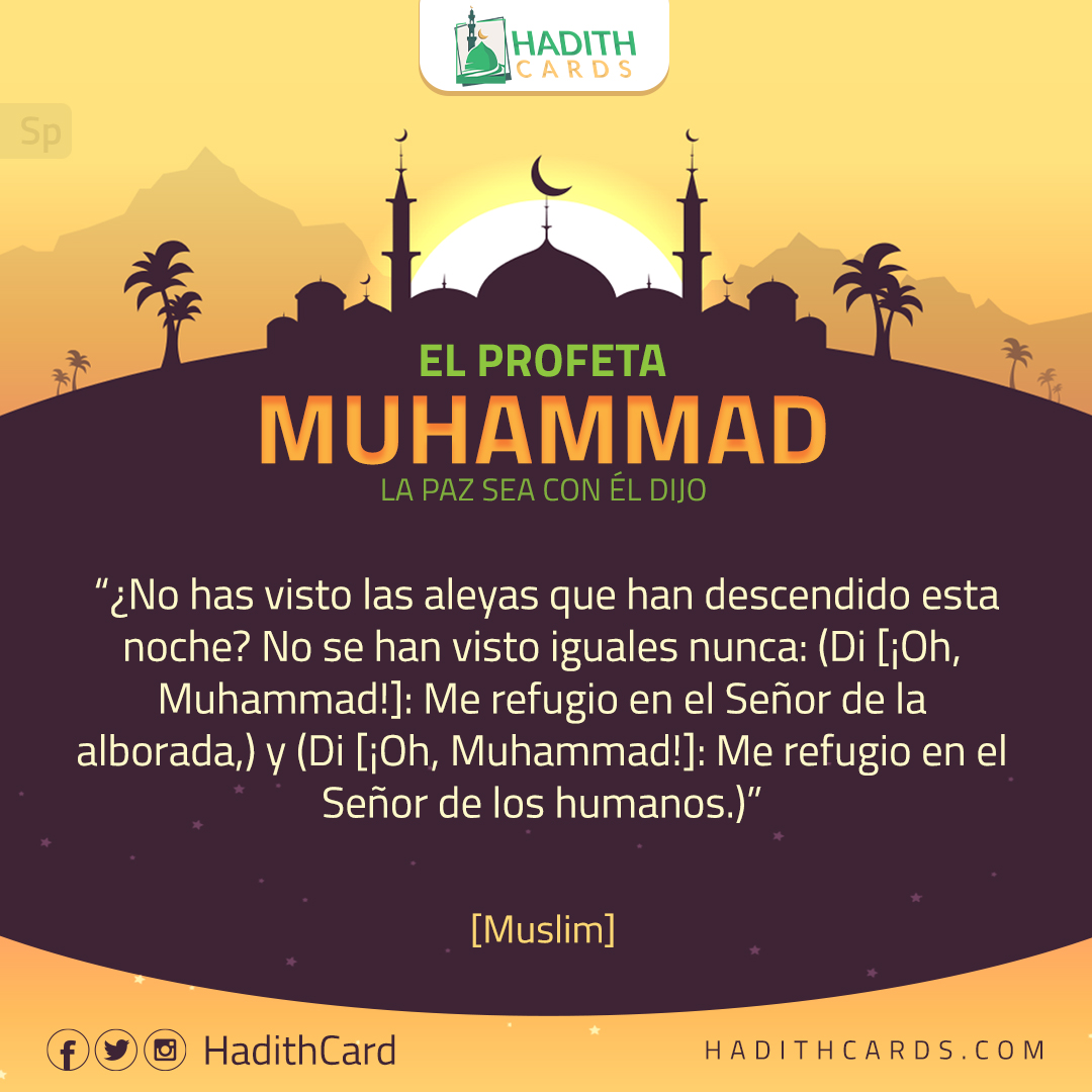 No has visto las aleyas que han descendido esta noche?