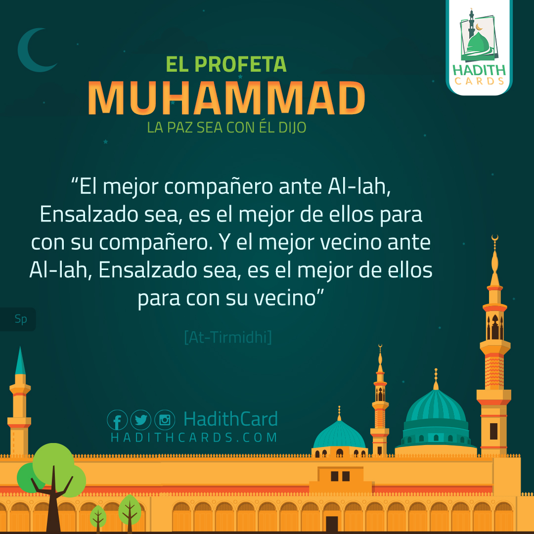 El mejor compañero ante Al-lah