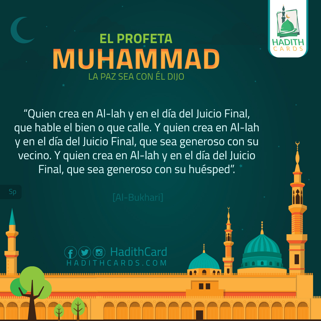 Quien crea en Al-lah y en el día del Juicio Final