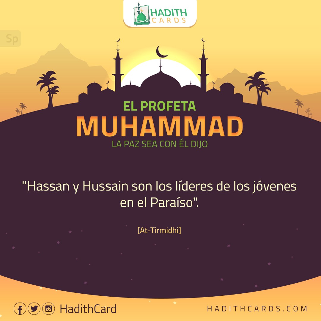 Hassan y Hussain son los líderes de los jóvenes en el Paraíso