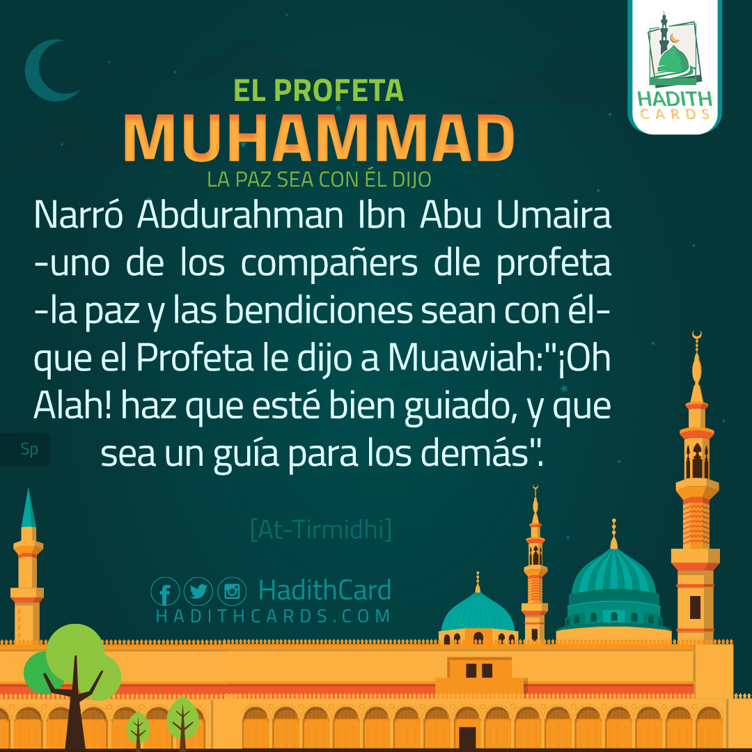 ¡Oh Alah! haz que esté bien guiado, y que sea un guía para los demás