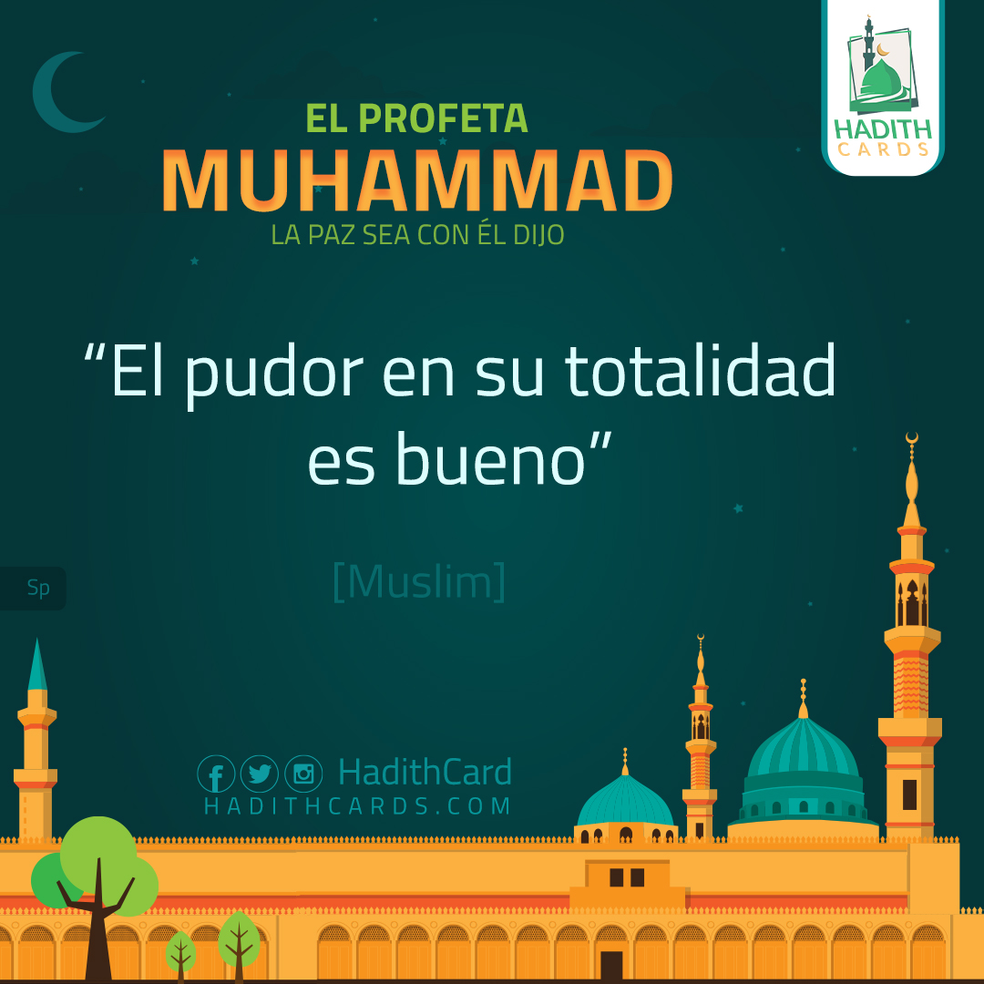 El pudor en su totalidad es bueno