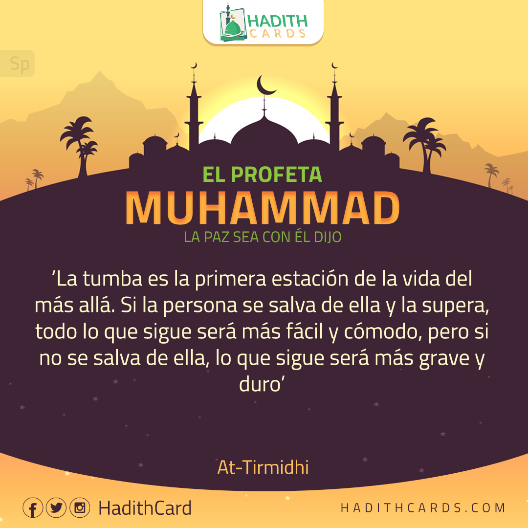 La tumba es la primera estación de la vida del más allá