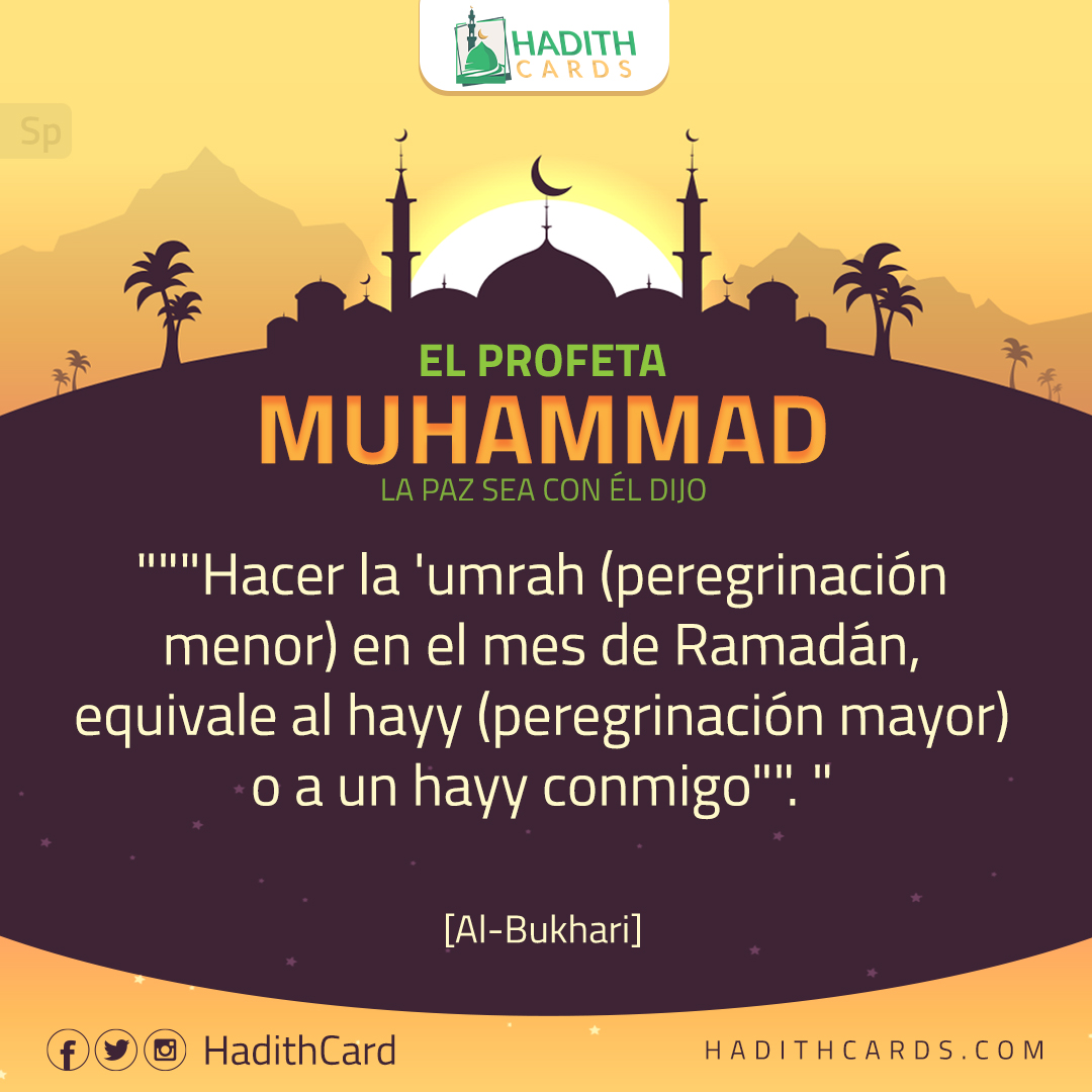 equivale al hayy (peregrinación mayor) o a un hayy conmigo