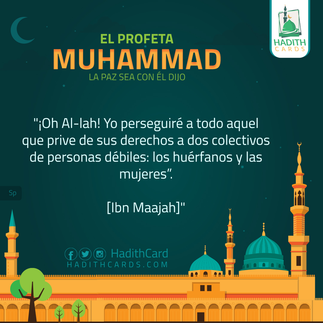 los huérfanos y las mujeres