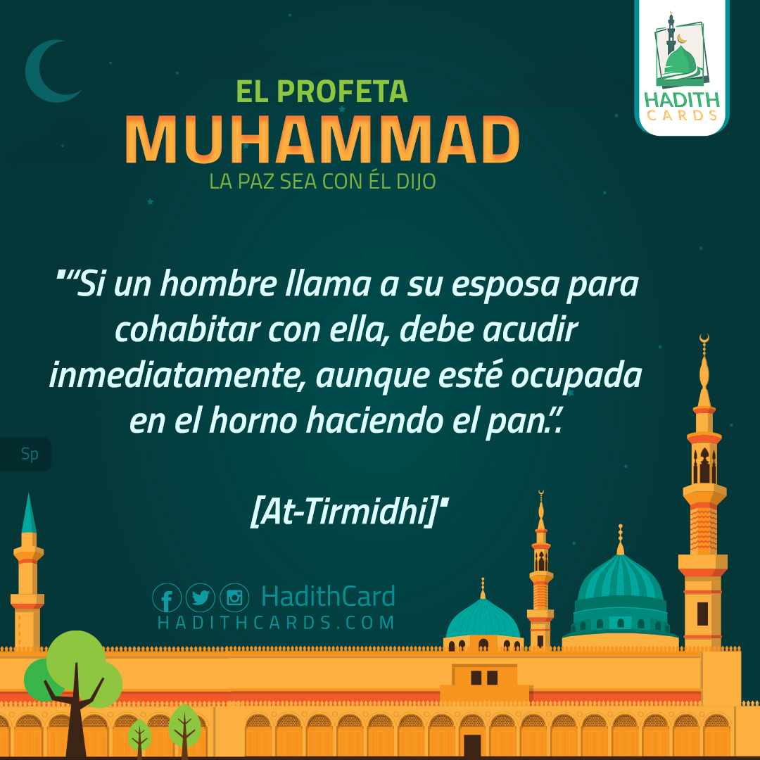 Si un hombre llama a su esposa para cohabitar con ella