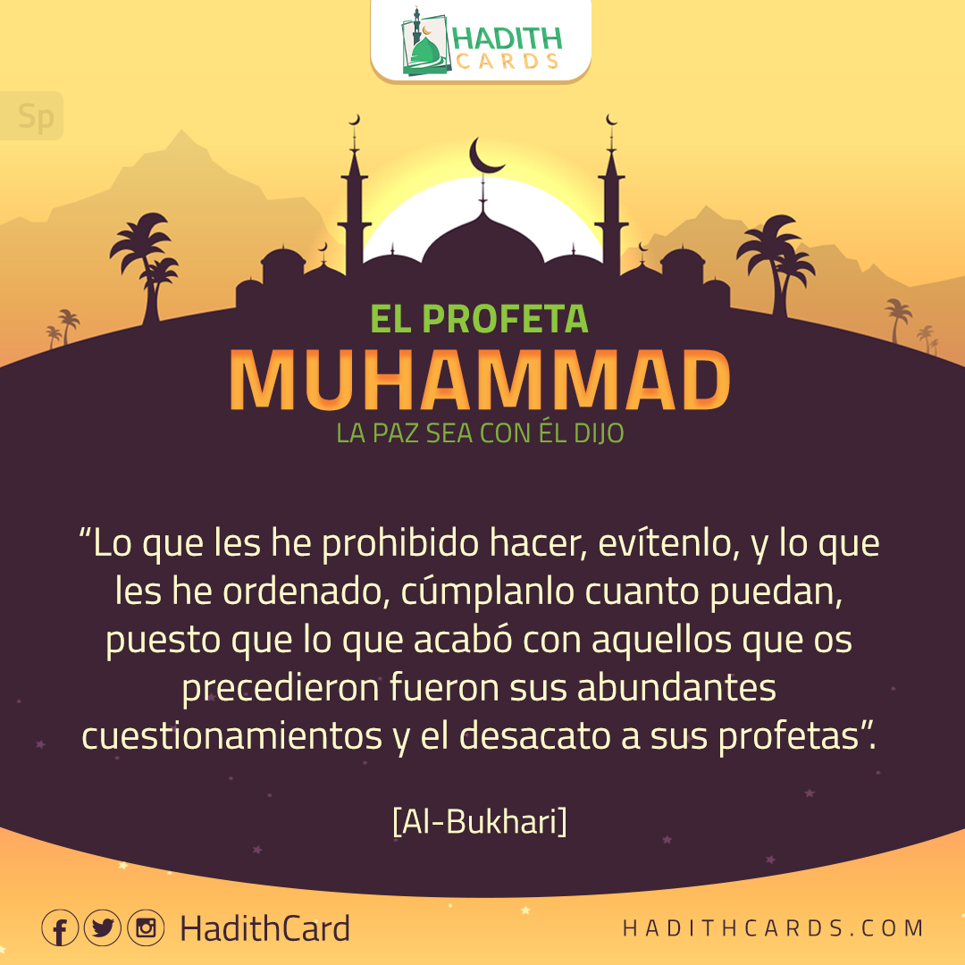 Lo que les he prohibido hacer