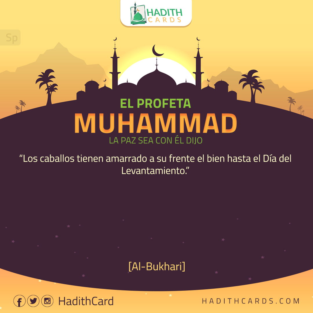 Los caballos tienen amarrado a su frente el bien hasta el Día del Levantamiento