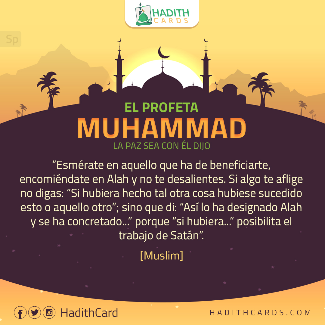 porque “si hubiera...” posibilita el trabajo de Satán