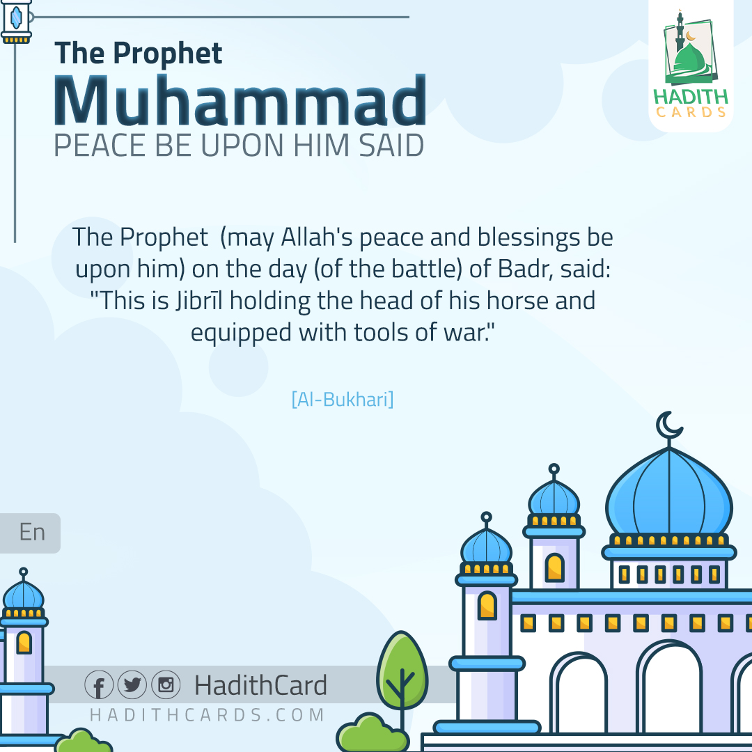 the day (of the battle) of Badr
