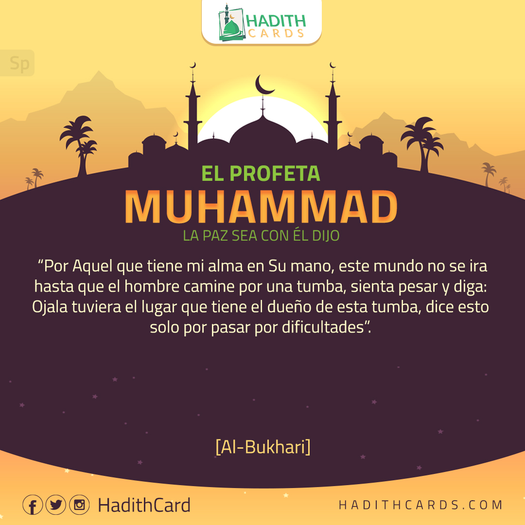 Ojala tuviera el lugar que tiene el dueño de esta tumba, dice esto solo por pasar por dificultades