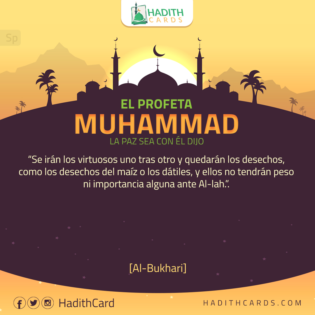 y ellos no tendrán peso ni importancia alguna ante Al-lah