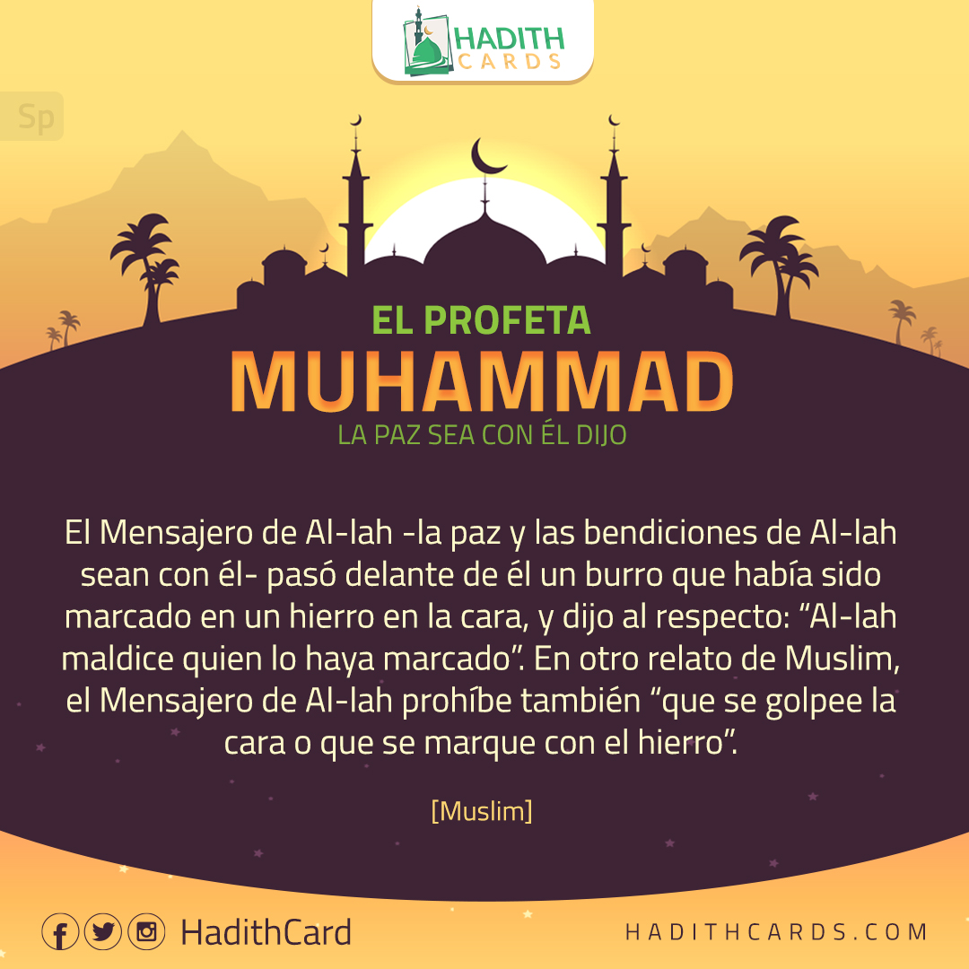 que se golpee la cara o que se marque con el hierro