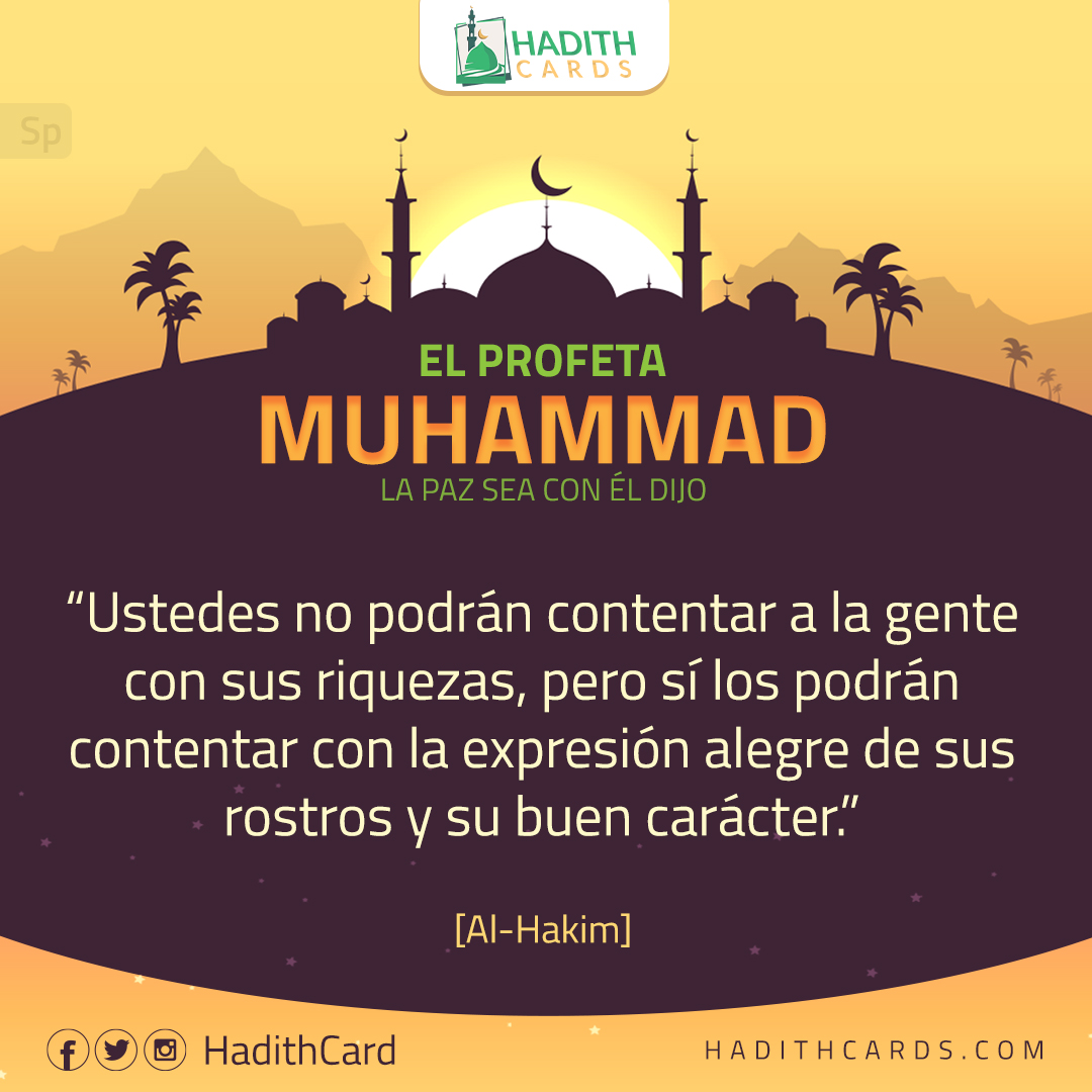 con la expresión alegre de sus rostros y su buen carácter