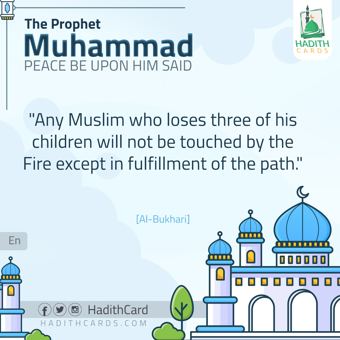 who loses three of his children